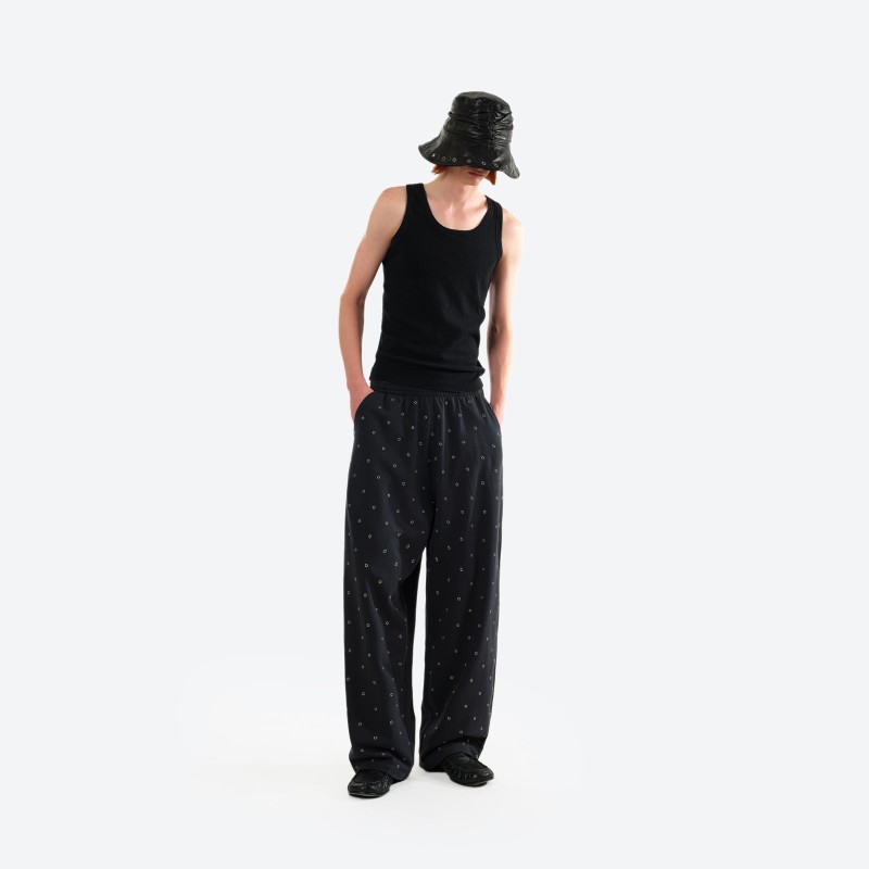 Cutout Hotfix Sweatpants